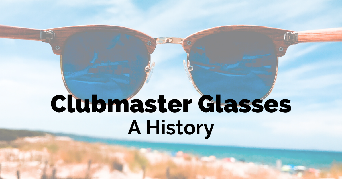 clubmaster style glasses